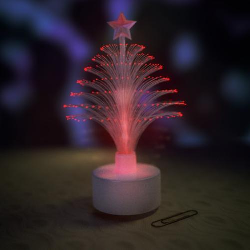 Miniature Fiber Optic Christmas Tree preview image